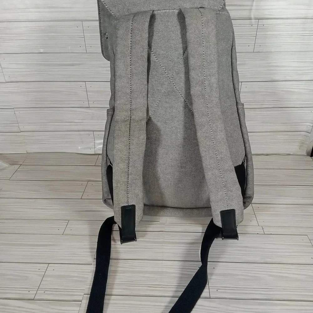 Everlane the twill snap backpack Grey School College Casual Womens